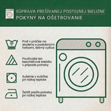 Prešani posteljni set 3 komada - Šetnja u šumi